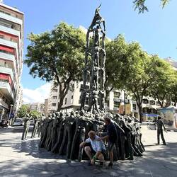 Task of the day: Menschenturm am Menschenturm in Tarragona