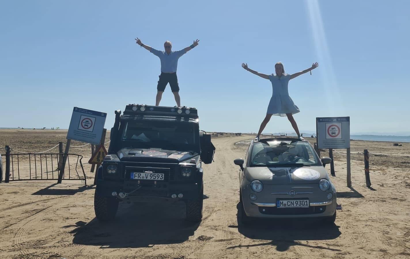 Fin del Mundo! ...oder frei nach Howard Carpendale: Deine Spuren im Sand...