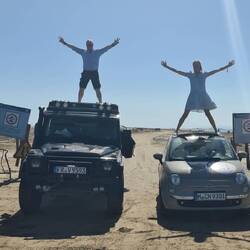 Fin del Mundo! ...oder frei nach Howard Carpendale: Deine Spuren im Sand...