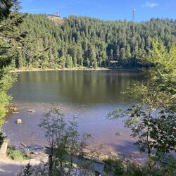 Mummelsee im Morgenlicht