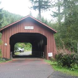 Drift Creek Covered Bridge