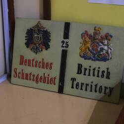 Grenzschild