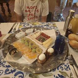Unser Frühstück.