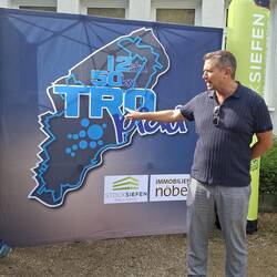 Marc Eickelmann von der Stadt Troisdorf ist natürlich auch dabei.