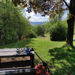 Zumindest Schatten und Aussicht