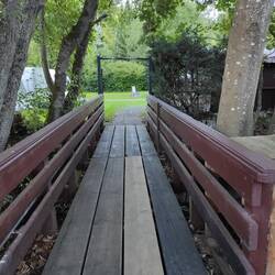Brücke zur Zeltwiese