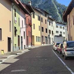 Gemona im Friaul - Zufahrt zum Stellplatz 🙈