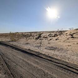 And if it gets too bad - hit the dirt road along the side