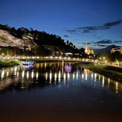 Salzburg bei Nacht