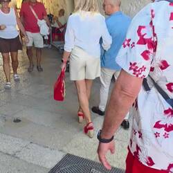 Die Italiener treffen sich zum Klönschnack