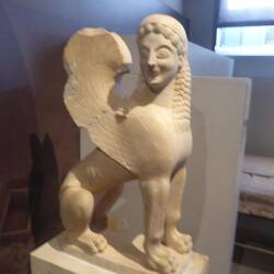 Archaic style sphinx from 575BC