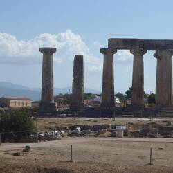 Greek temple of Apollo about 500BC