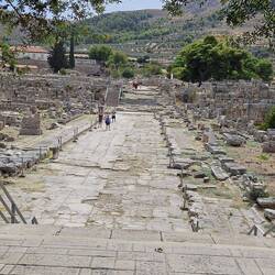 Remains of the Roman Road to the sea
