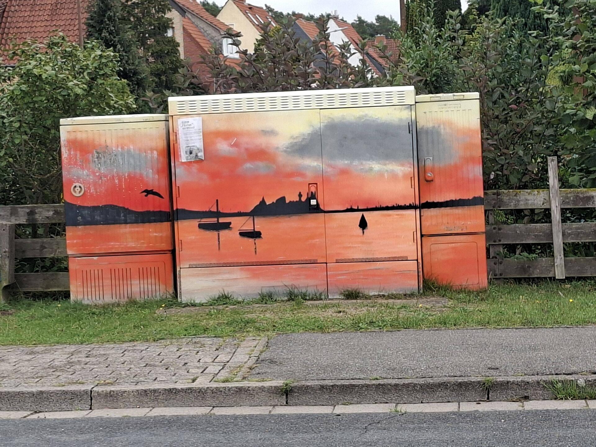 Wir nähern uns dem Steinhuder Meer.