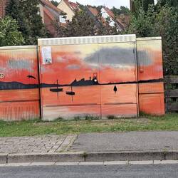 Wir nähern uns dem Steinhuder Meer.