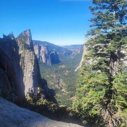 On the way down...