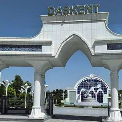 Friendship park with Uzbekistan