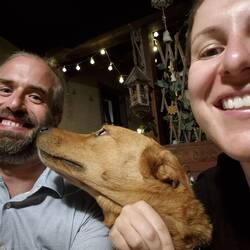Der süße Hund Lupi von Giovannis Cousine ließ uns unsere Lupi noch mehr vermissen