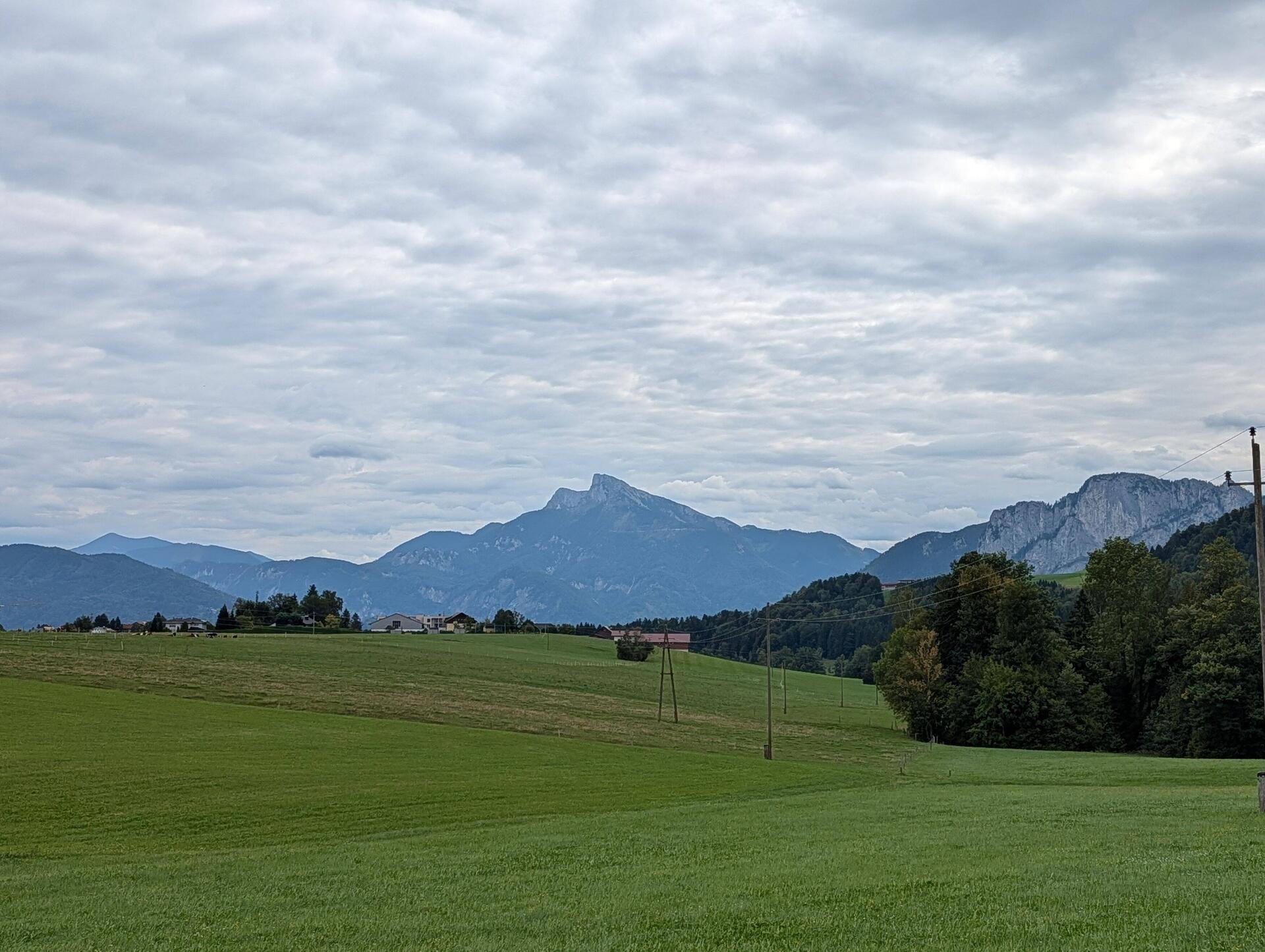 Auf zum Irrsee - bisher nur bewölkt