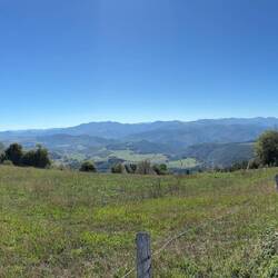 Looking toward the San Salvador Camino