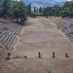 Stadium for games held at Epidaurus