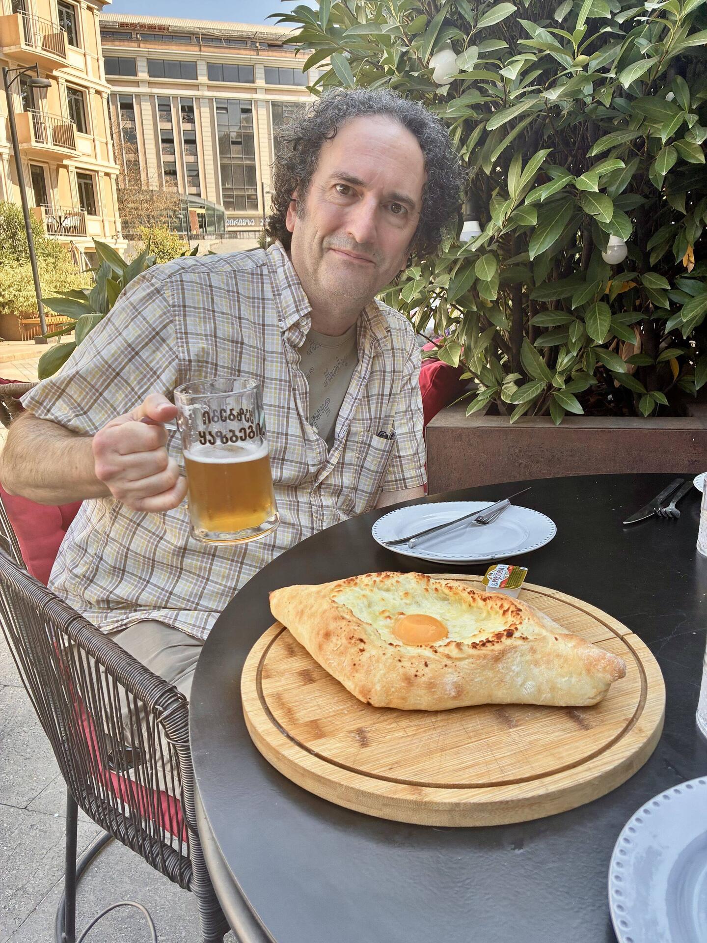 First khachapuri of the trip