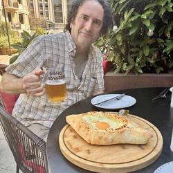 First khachapuri of the trip