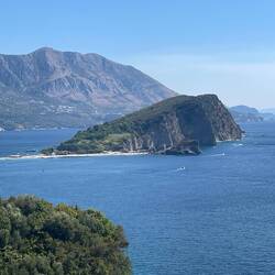 Little island off the coast