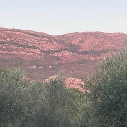 Light at sunset
