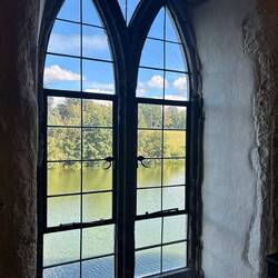 Lovely views from inside the Castle