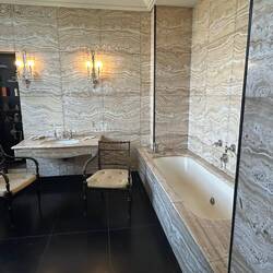 Bathroom at Leeds Castle.