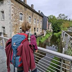 Brücke über die Inde in Kornelimünster.