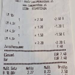 Croissant, 2 Semmeln, Körner Brötchen und Brezel...heftige Preise hier