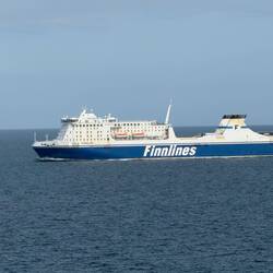 Die Finnlady auf den Weg nach Travemünde