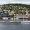 Looking back as we depart Harstad.