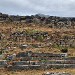 Three levels of temples at Argive Heraion
