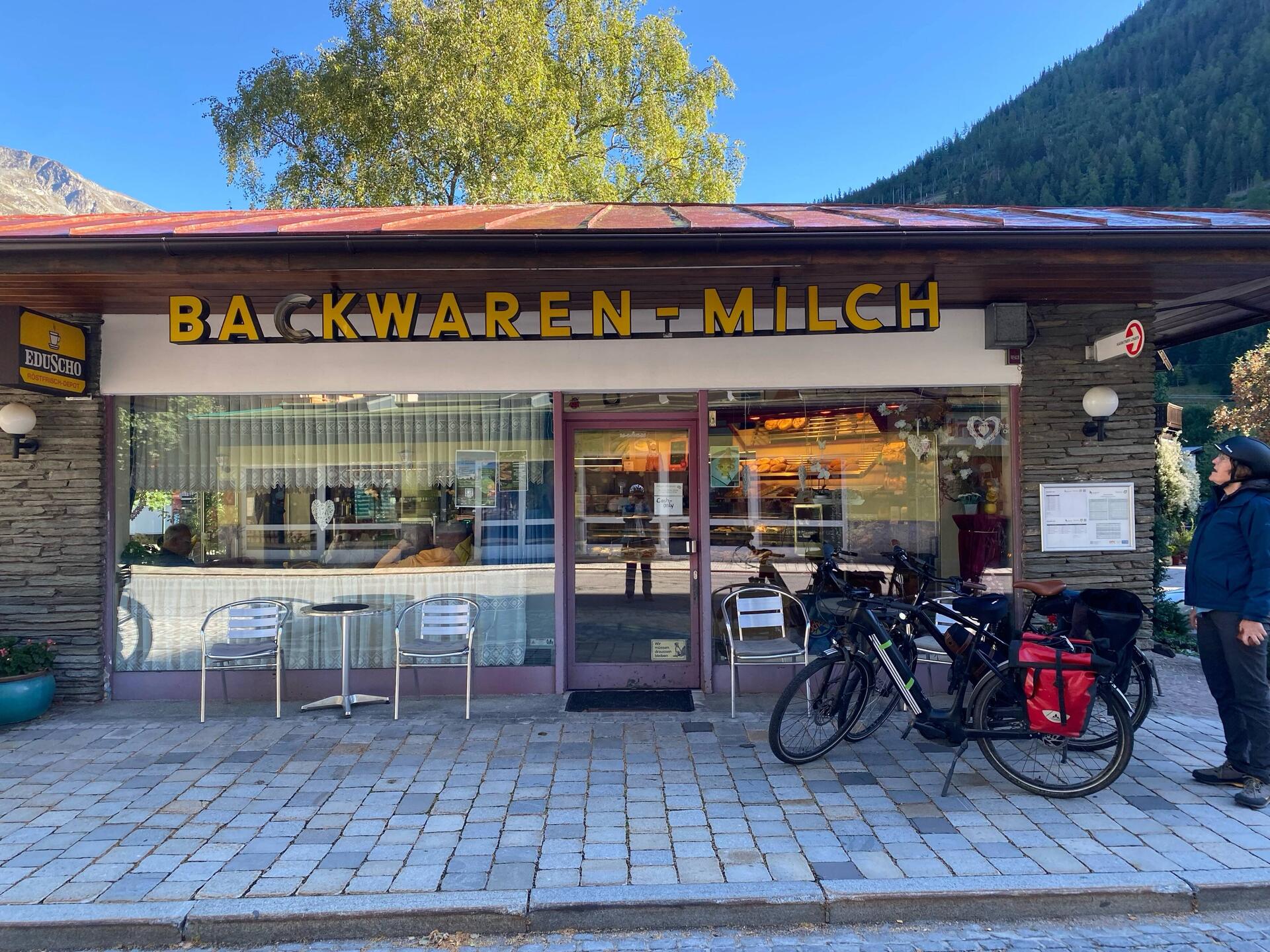 Ein Zimtgebäck für unterwegs..