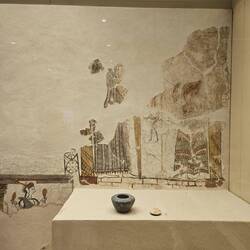 Fresco from palace very similar to Minoan