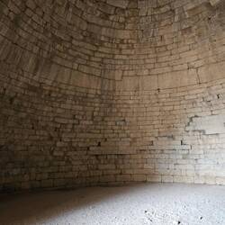 Inside tholos