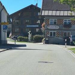 Altes Grenzhaus zu Österreich