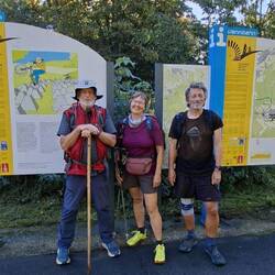Gemeinsamer Start am Vennbahn-Radweg.