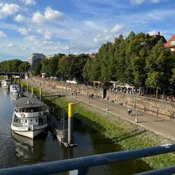 Bremen - Schlachte an der Weser