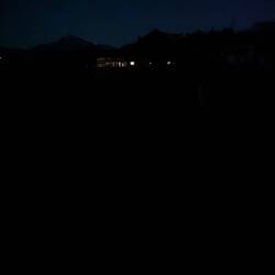 Im stockfinsteren zum Campingplatz zurück