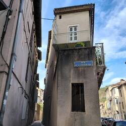 Interesting windows on an intriguing street