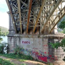 Not the subway, but a reminder that we really haven't seen very much graffiti at all on our travels