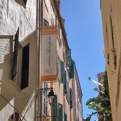 Maison Bonaparte, where Napoleon was born, now a museum - not open on Mondays!