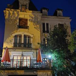 Our heritage hotel at night