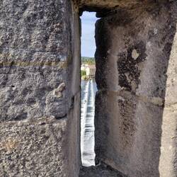 And 'slit' windows for the archers to shoot through with their bows and arrows