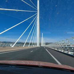 Crossing the Millau Viaduct
