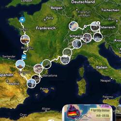 EUROPEAN 5000: 12 von 14 Etappen sind gefahren | Heute der Ritt in die Bretagne.